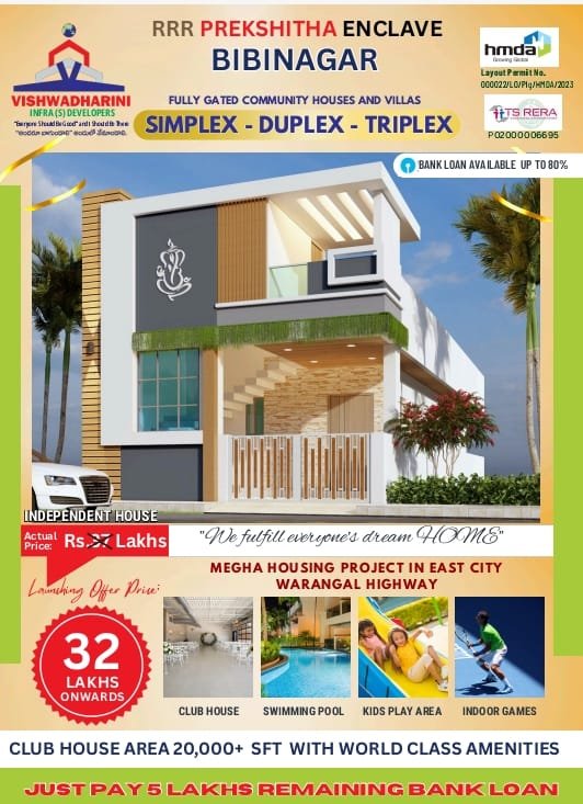 Indipendent Houses 32 Lacks