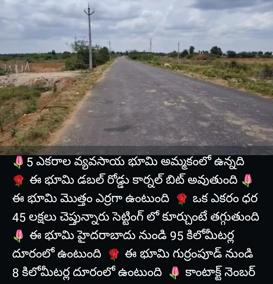Land for sale urgent