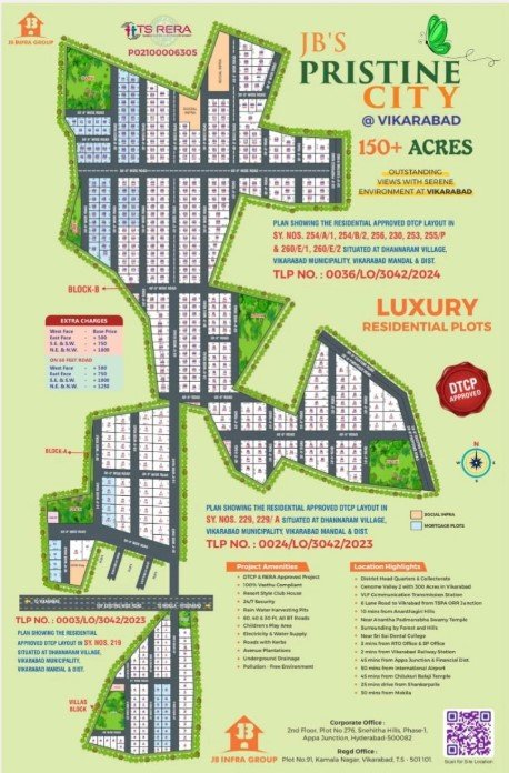 Villa Plots For Sale at Dhannaram